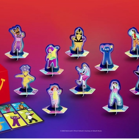 MALOO JUST DANCE HAPPY MEAL TOY MCDONALDS #5 COLLECTIBLE KANGAROO 2024 PROMOTION - Picture 4 of 4